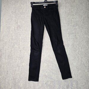Abercrombie Kids Black Pull-On Jean Leggings Slim Fit Size 15/16
